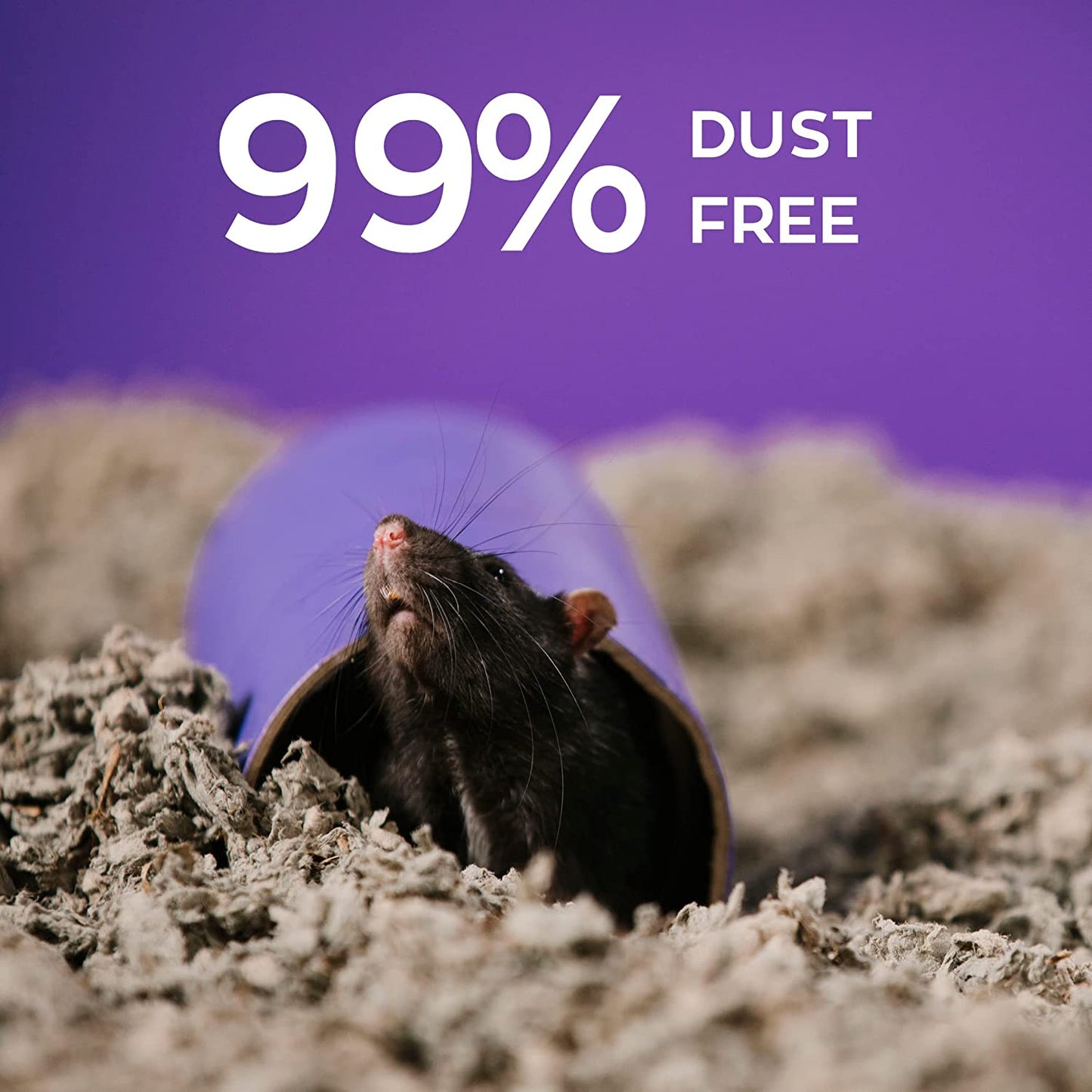 99% Dust-Free Natural Paper Small Pet Bedding with Odor Control