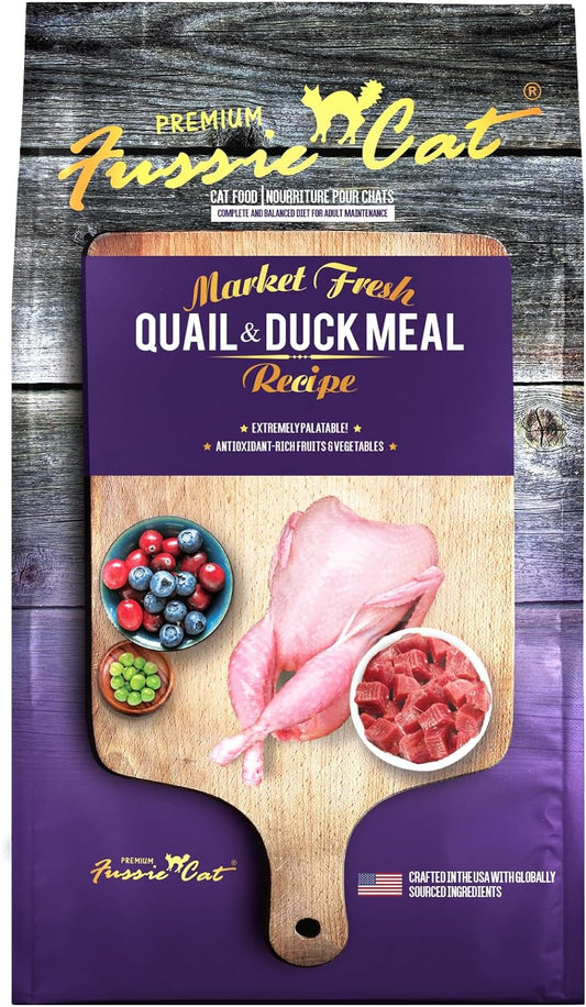 Market Fresh Quail & Duck Meal Formula Grain-Free Dry Cat Food 4Lb